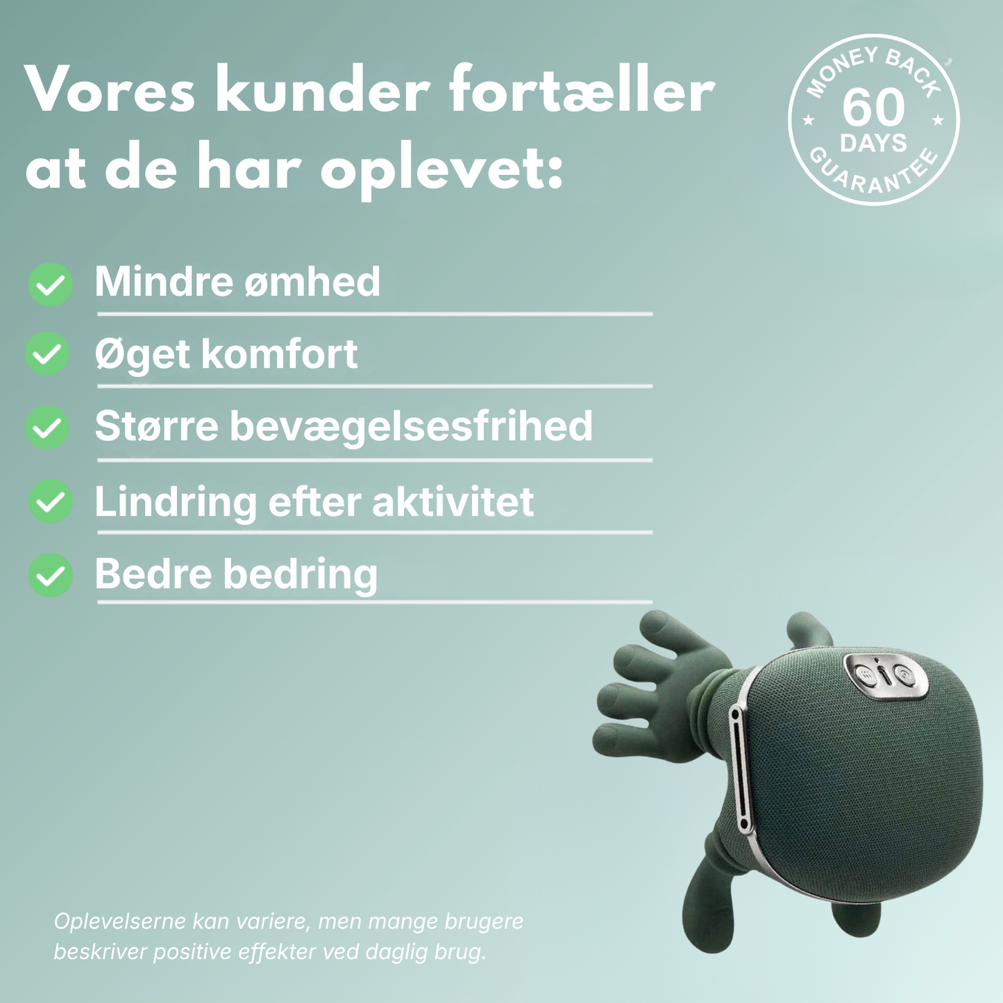 NORDICTOUCH™ - Håndbaseret Massagemaskine